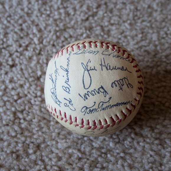 1971 Detroit Tigers Autographed Baseball - Team (vintage) - Picture 3 of 6